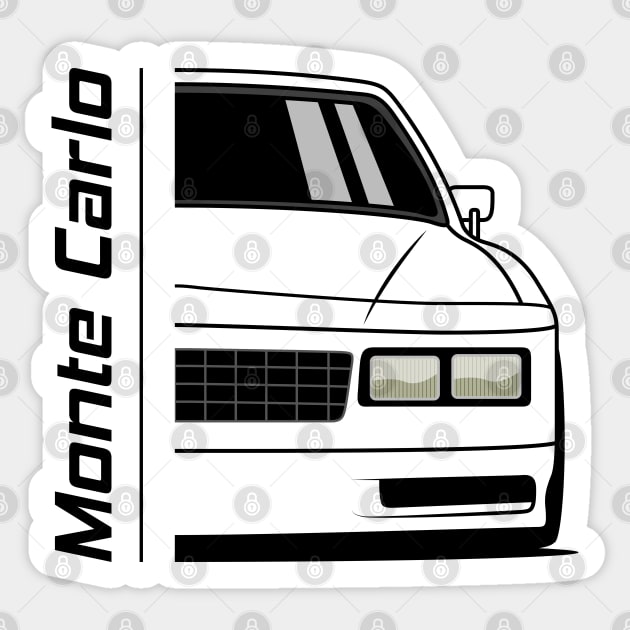 Fronr Racing Monte Carlo Art Sticker by GoldenTuners
